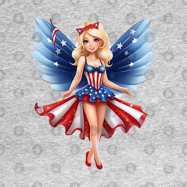 4th of July Fairy #2 by Chromatic Fusion Studio